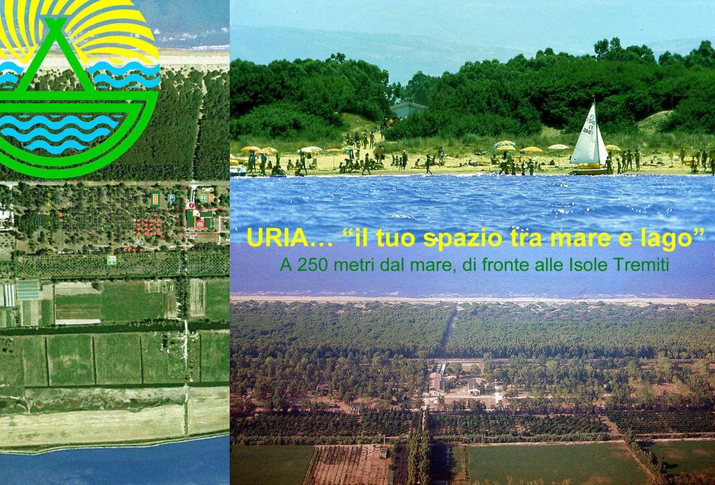 Villaggio Camping Uria Foce Varano Exteriör bild